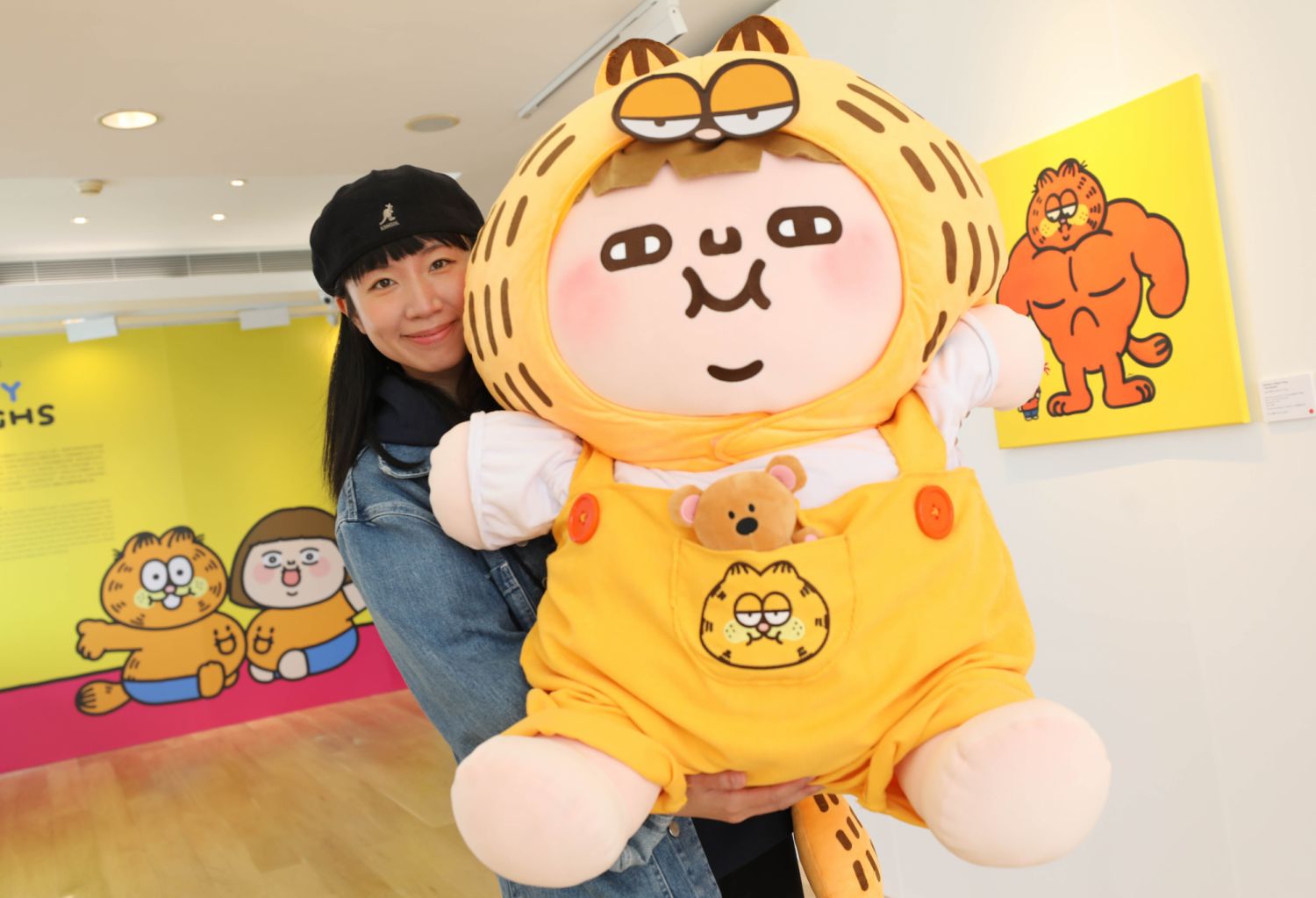 海港城．美術館 Garfield x Plastic Thing「GARFATTY BELLY LAUGHS」