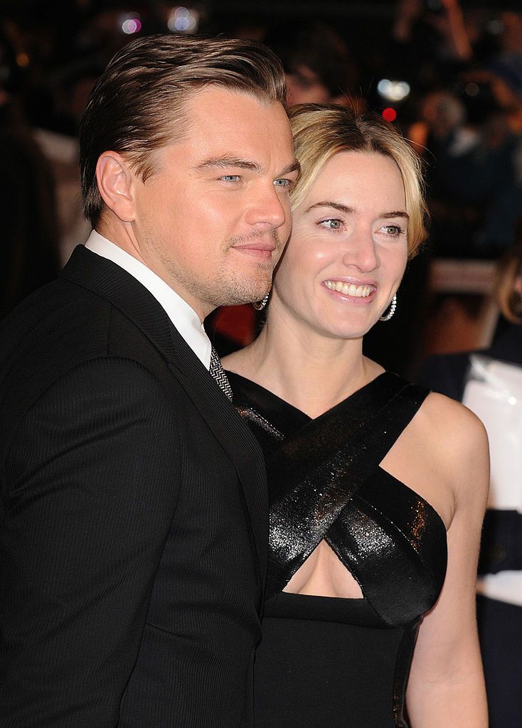 LONDON - JANUARY 18: Leonardo DiCaprio and Kate Winslet attend the UK premiere of 'Revolutionary Road' at Odeon Leicester Square on January 18, 2009 in London, England. (Photo by Eamonn McCormack/WireImage)