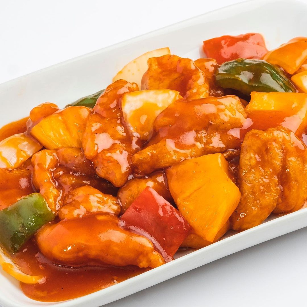 Sweet and sour pork from Hai Shin Lou | Photo: @haishinlou/Instagram