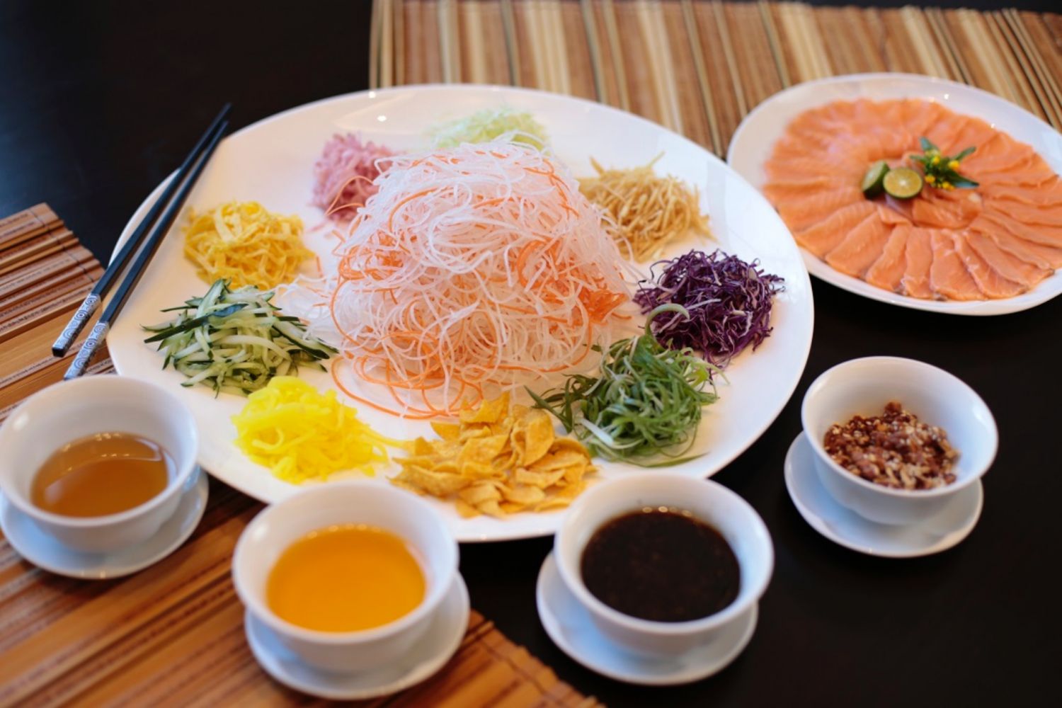 CNY Menus Manila Marriott Lo Hei