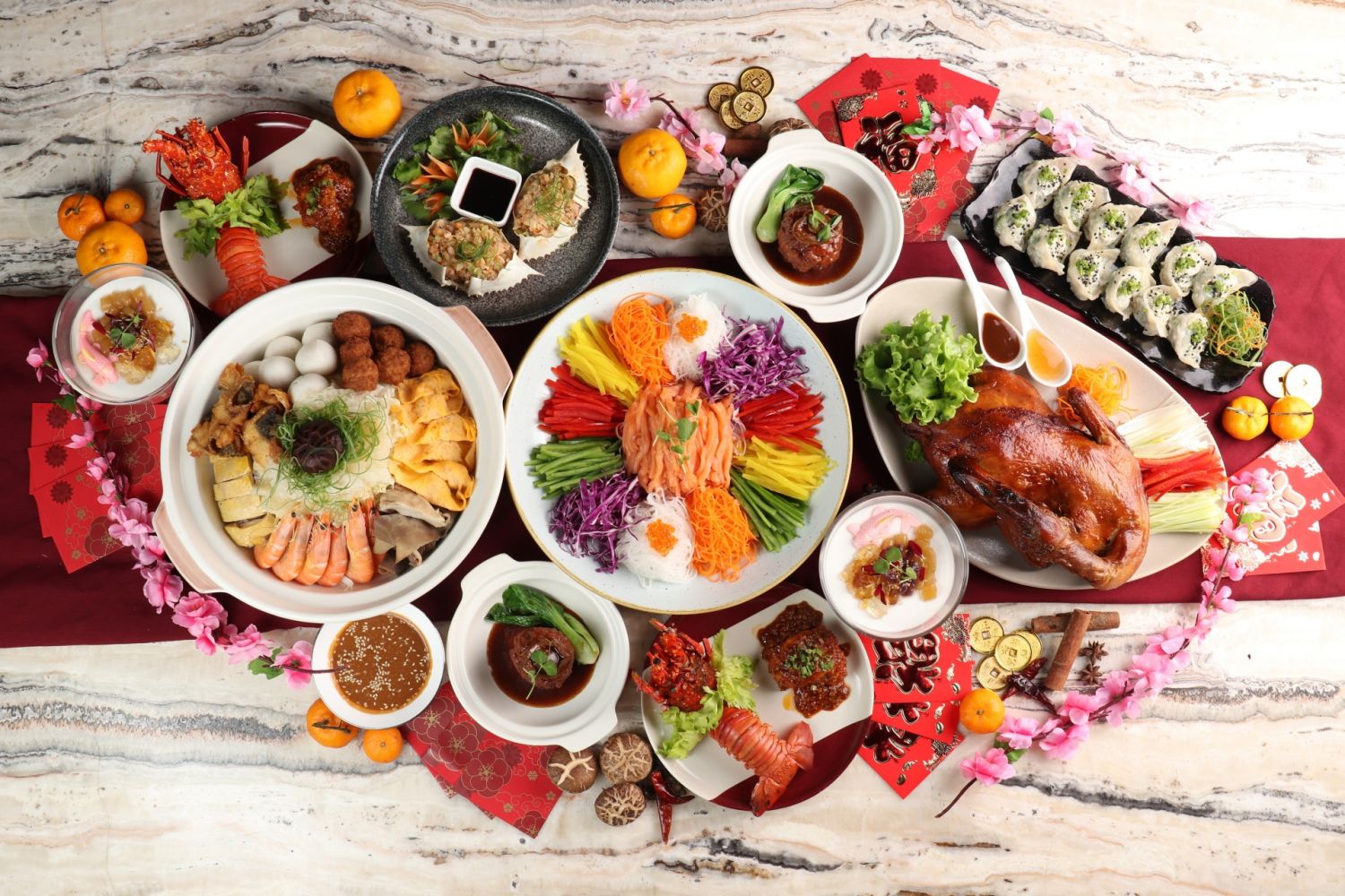 CNY Menus Hilton Manila Chinese New Year Delivery Set