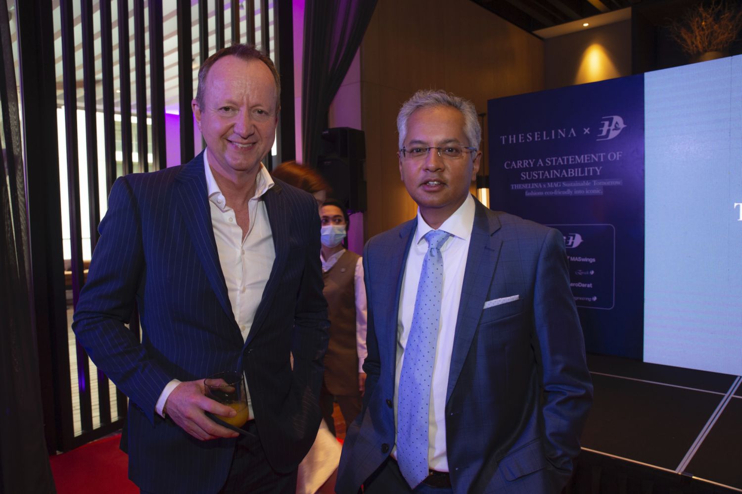 Hans de Visser and Dato' Azmir Merican