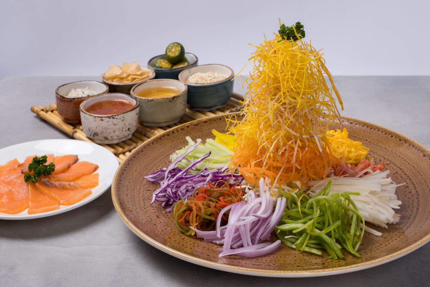 CNY Menus Xin Tian Di Fu Yu Sheng