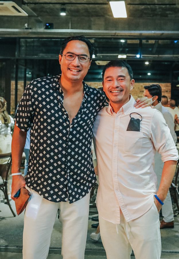 Mac Bakar and Cameron Cheah