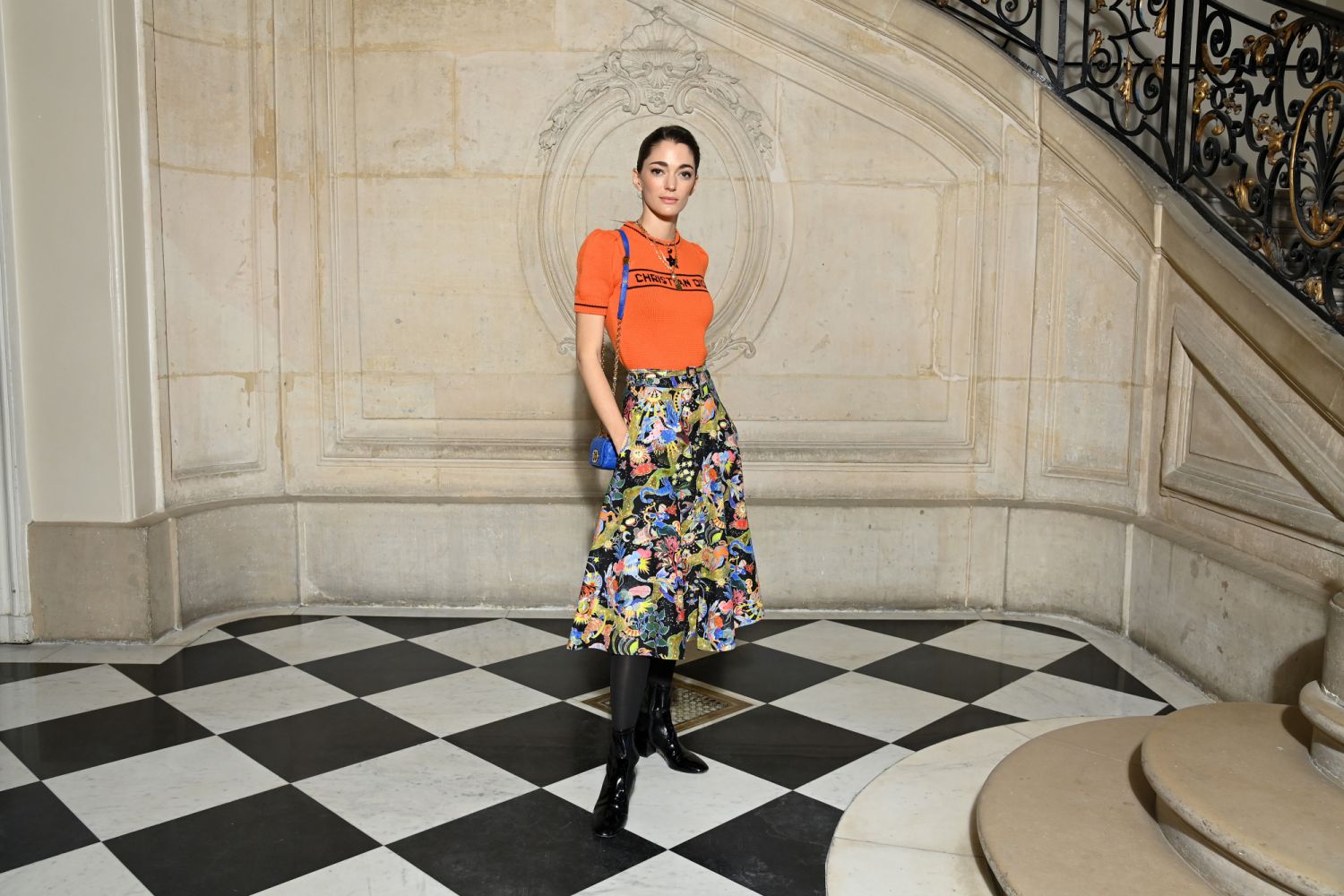 PARIS, FRANCE - JANUARY 24: Sofia Sanchez De Betak attends the Dior Haute Couture Spring/Summer 2022 show as part of Paris Fashion Week on January 24, 2022 in Paris, France. (Photo by Pascal Le Segretain/Getty Images For Dior)