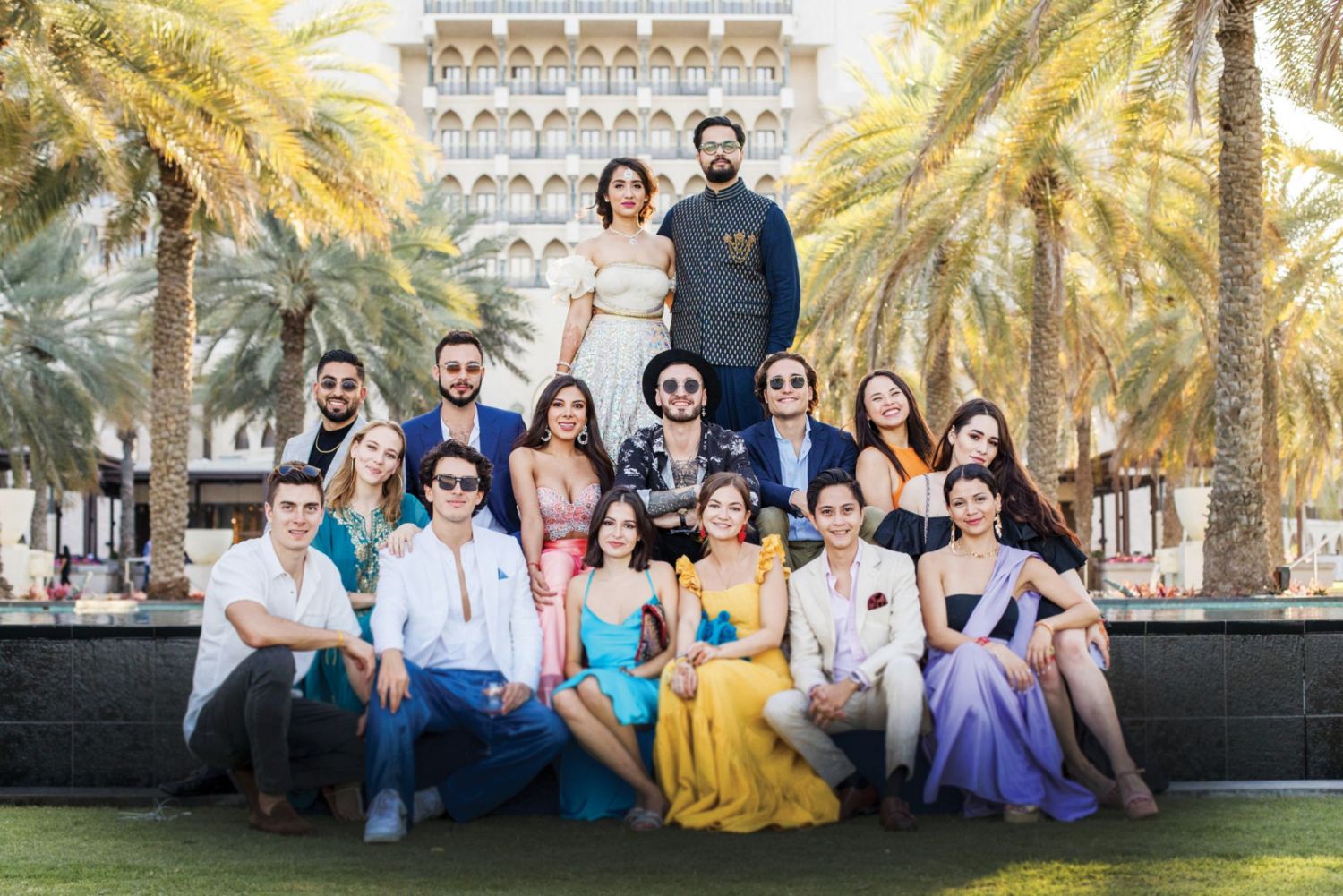 From Manila to Muscat, 400 family members and friends revelled in honour of Roma Hemlani and Jaskaran Singh’s union