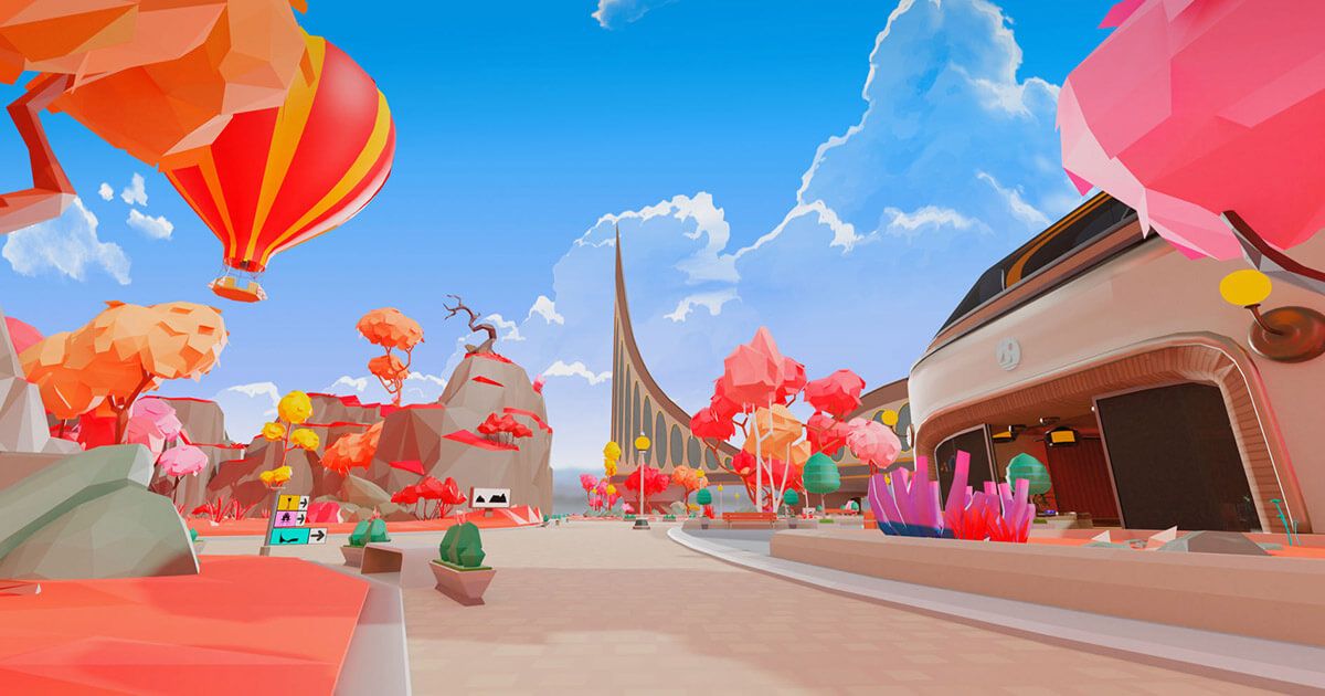 Virtual real estate is set to reach new heights (Image: Twitter/Decentraland)
