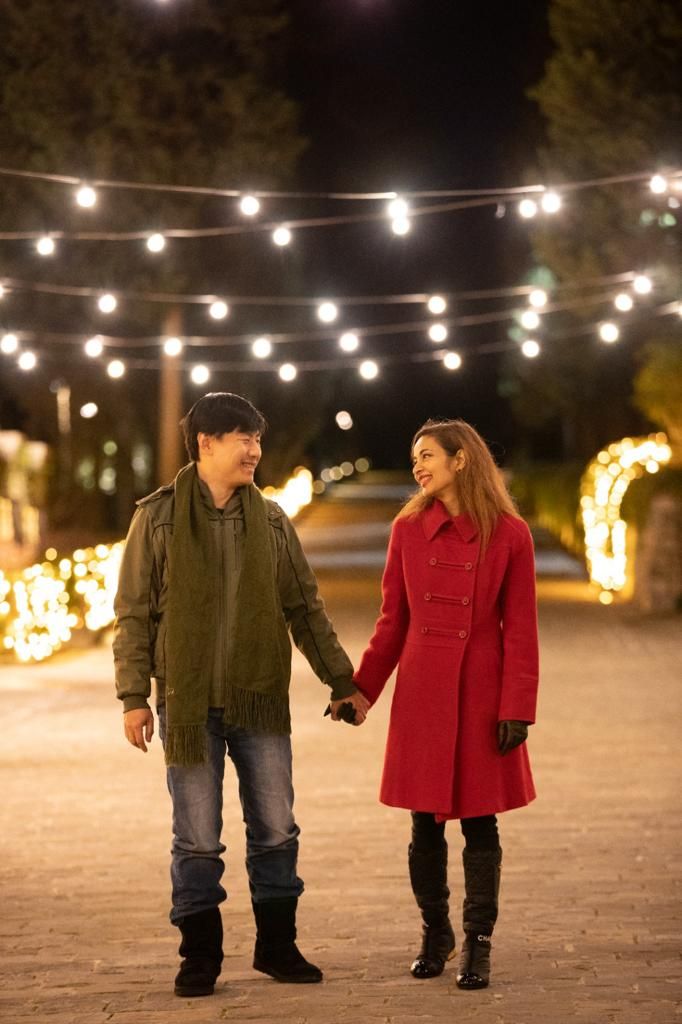 Iroshini Chua and her husband Kevin Chua