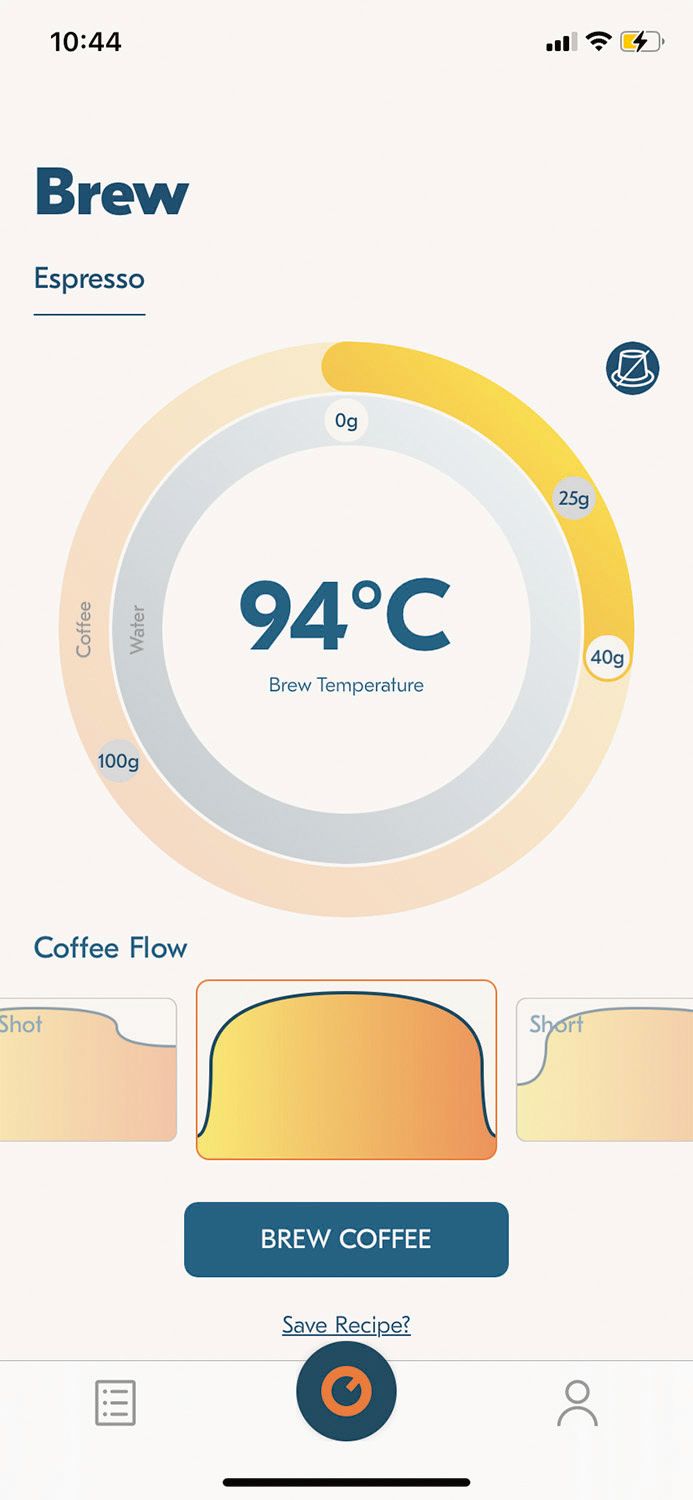 Users can download additional recipes via the Morning Machine app