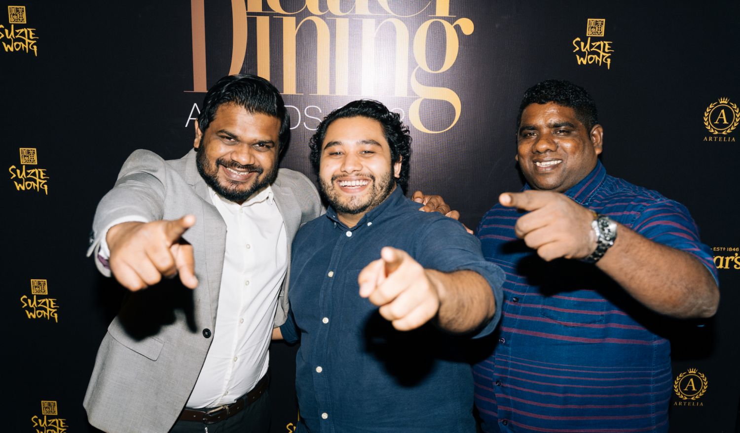 Team Aliyaa upon their arrival at Suzie Wong.