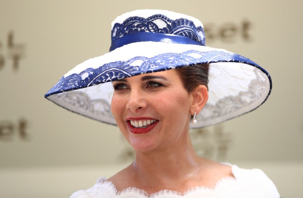 Princess Haya bint Al Hussein of Jordan during day one of Royal Ascot at Ascot Racecourse. (Photo by John Walton/PA Images via Getty Images)
