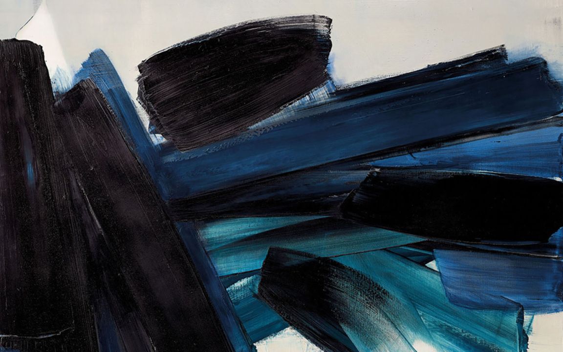A 1961 painting by Pierre Soulages (Image: Christies)