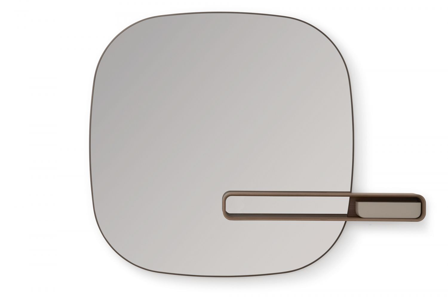 Giorgetti Uyuni mirror and shelf by M2atelier, from Space Furniture