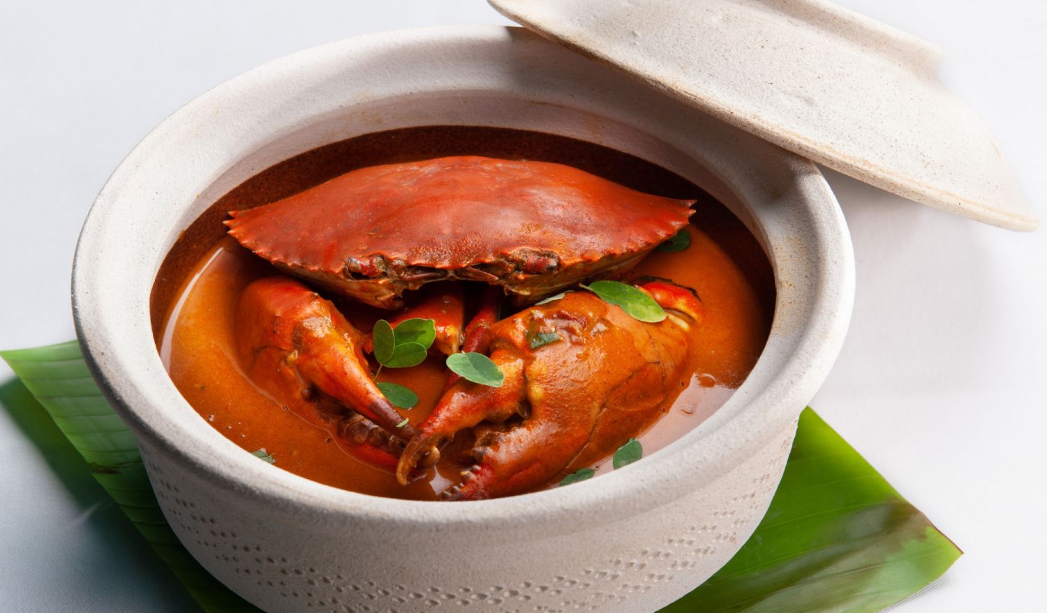 Sri Lankan Crab Curry at Aliyaa