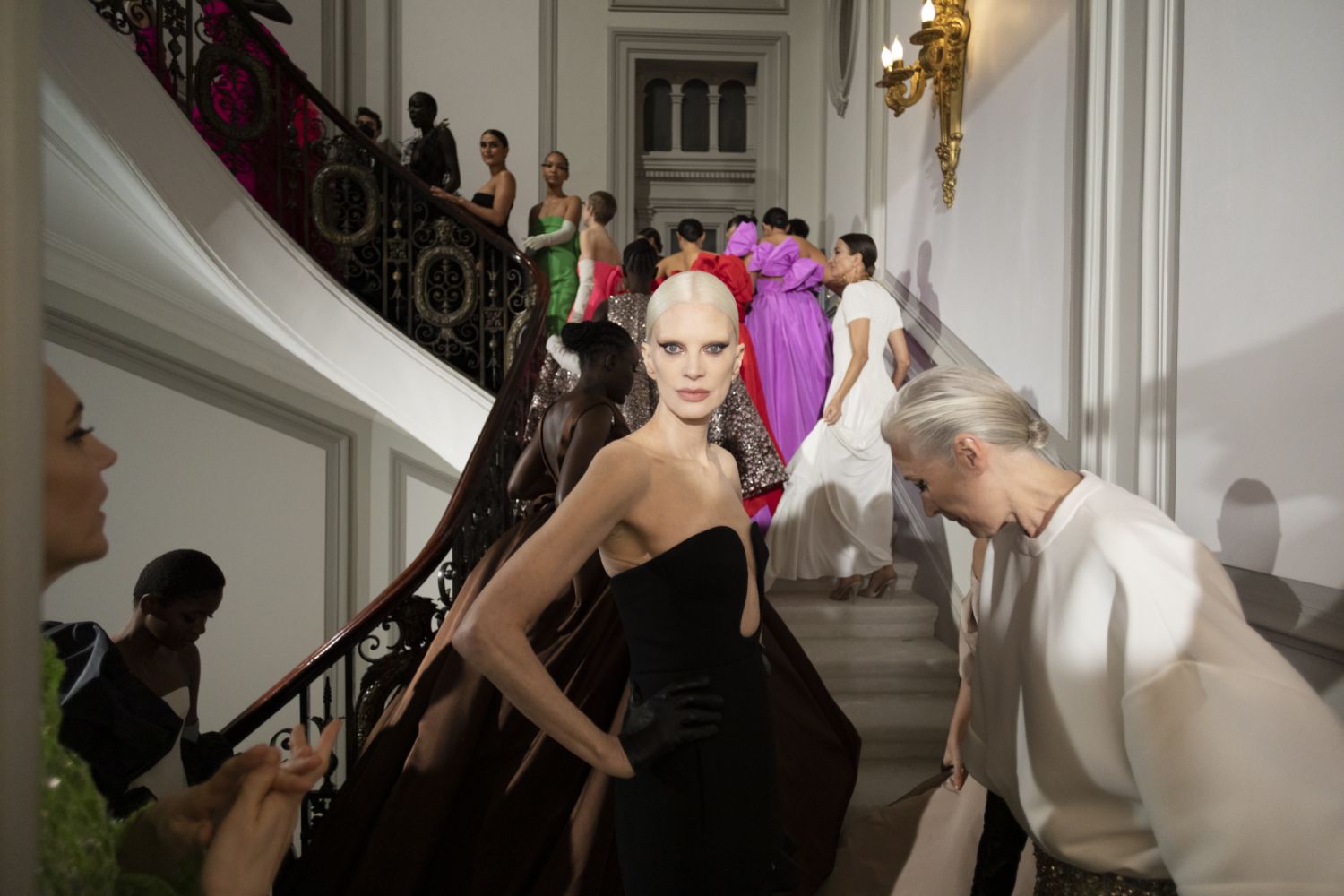 Valentino Fashion show in Paris, Spring Summer 2022, Couture Fashion WeekPhoto by Valerio Mezzanotti
