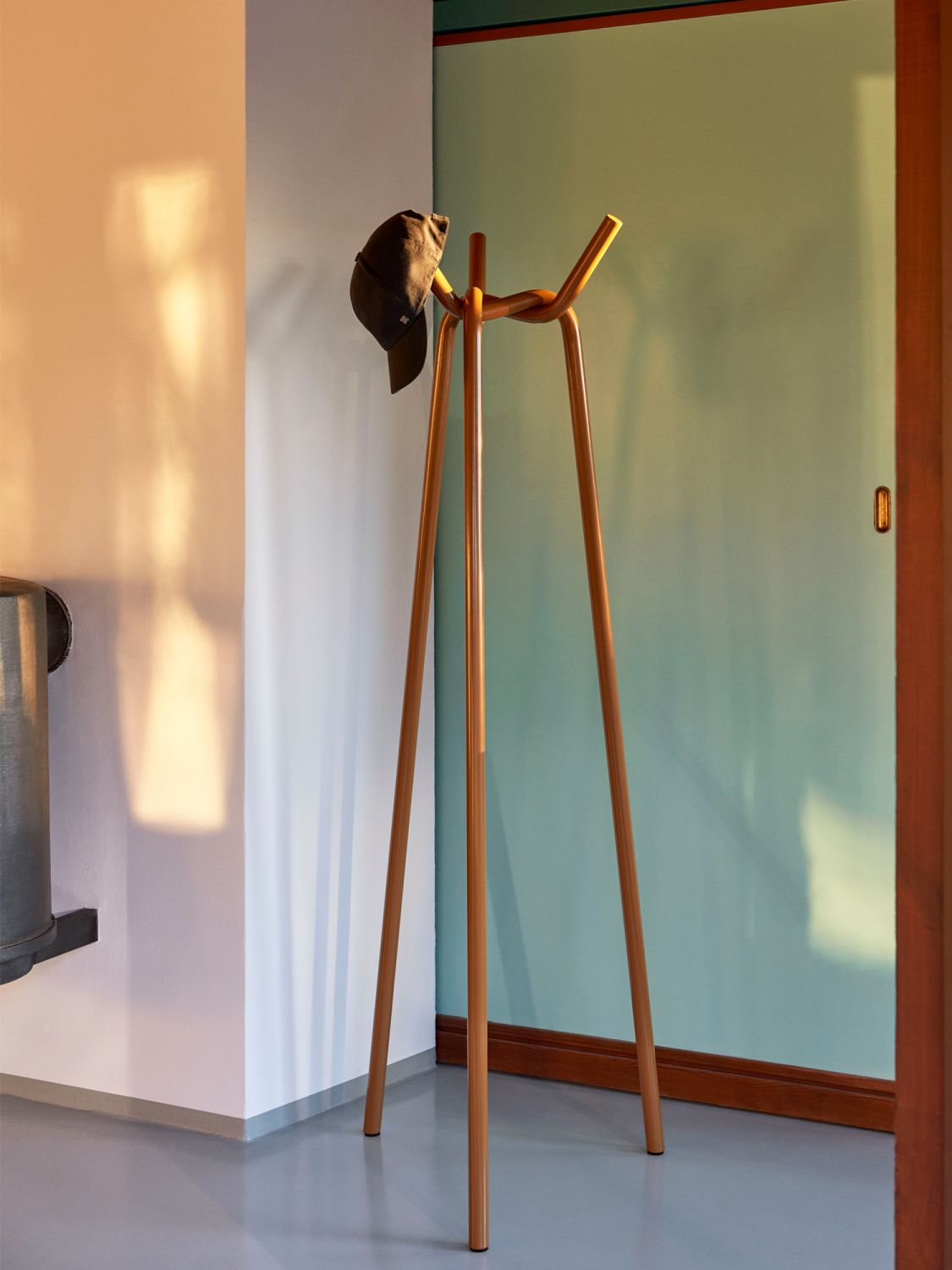 Hay Knit coat rack by Jin Kuramoto