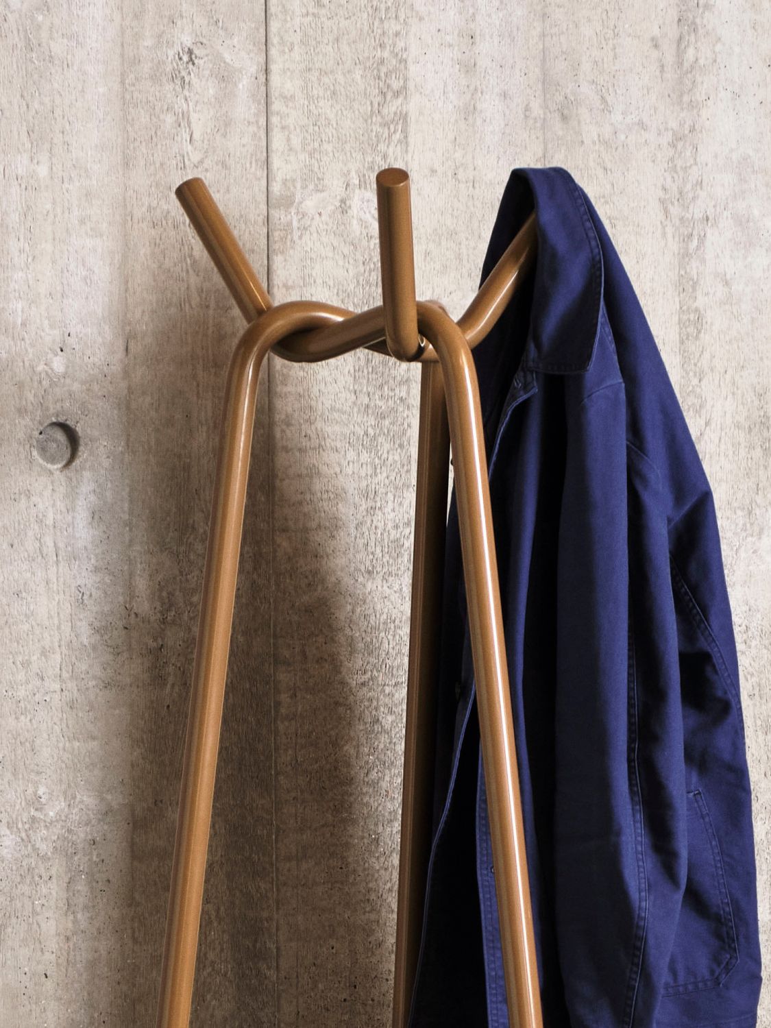 Hay Knit coat rack by Jin Kuramoto