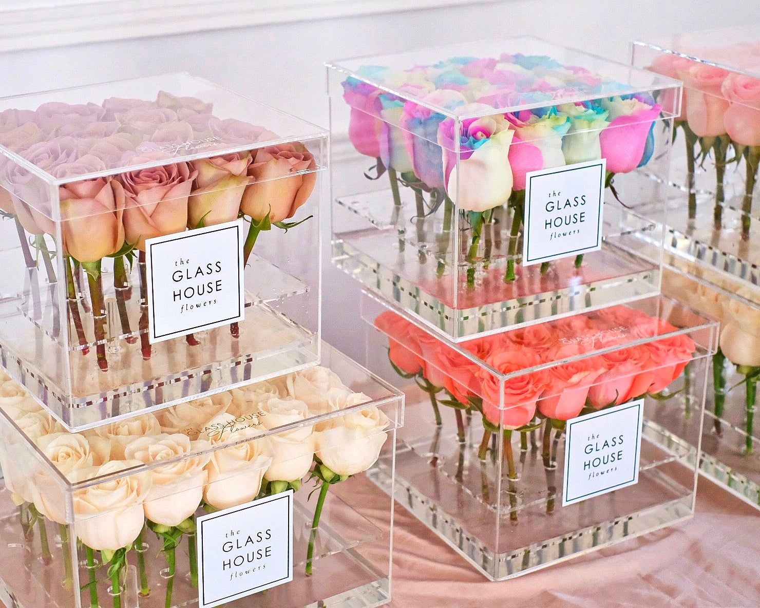 Curated flowers from The Glasshouse Flowers