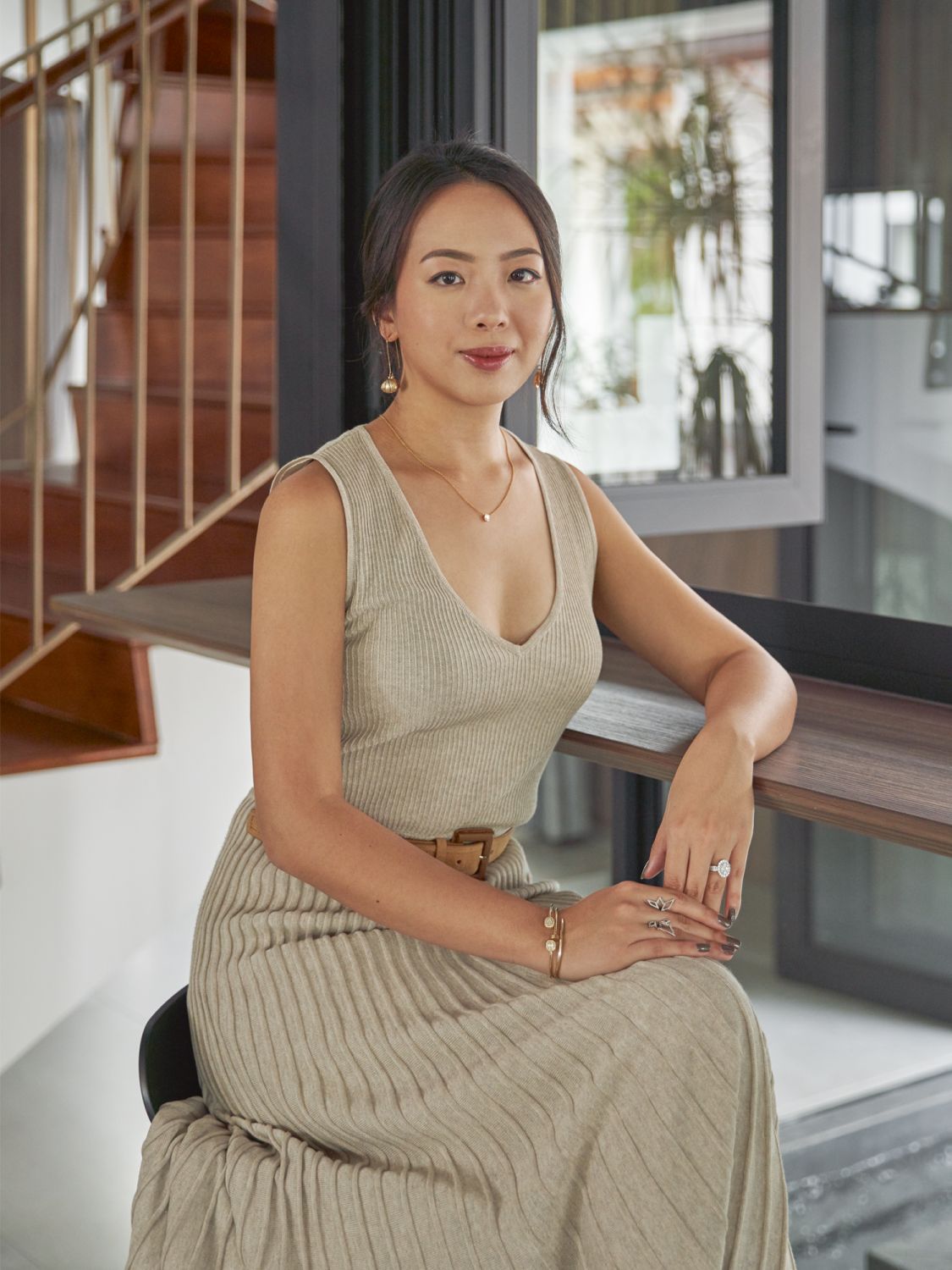 Joan Chang, co-founder of Lloyd’s Inn, pictured in her home