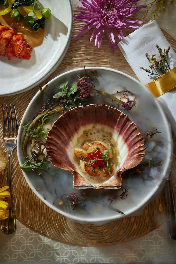 Hokkaido scallop (Photo: The St. Regis Kuala Lumpur)