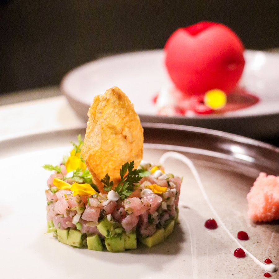 Kampachi Tartar (Photo: Sofitel Kuala Lumpur Damansara)