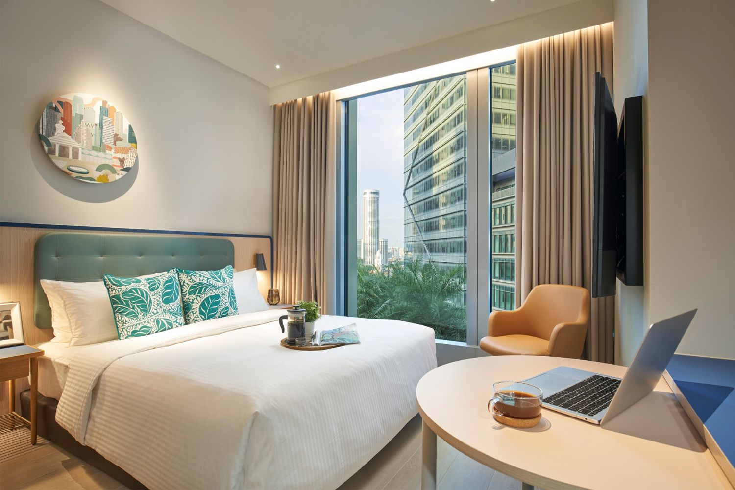 Citadines Raffles Place Singapore offers the comfort of a serviced residence and the flexibility of a hotel