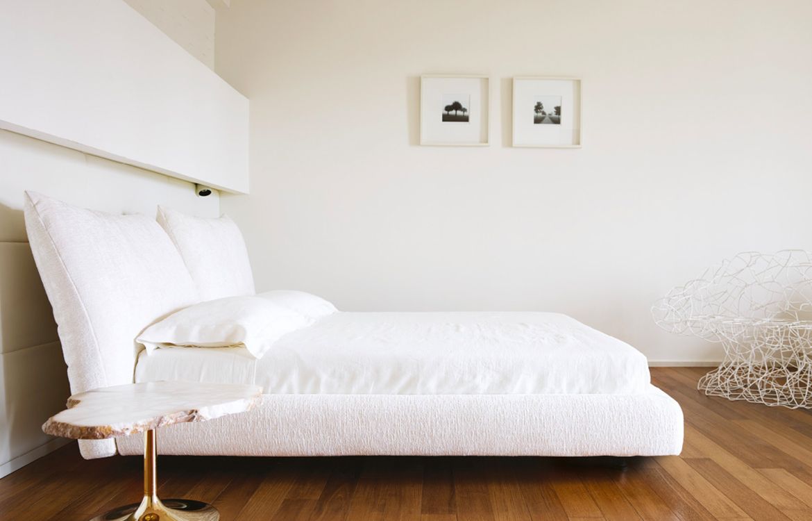 Edra Stand by Me Bed by Francesco Binfare, from Space Furniture (Image: Space Furniture)