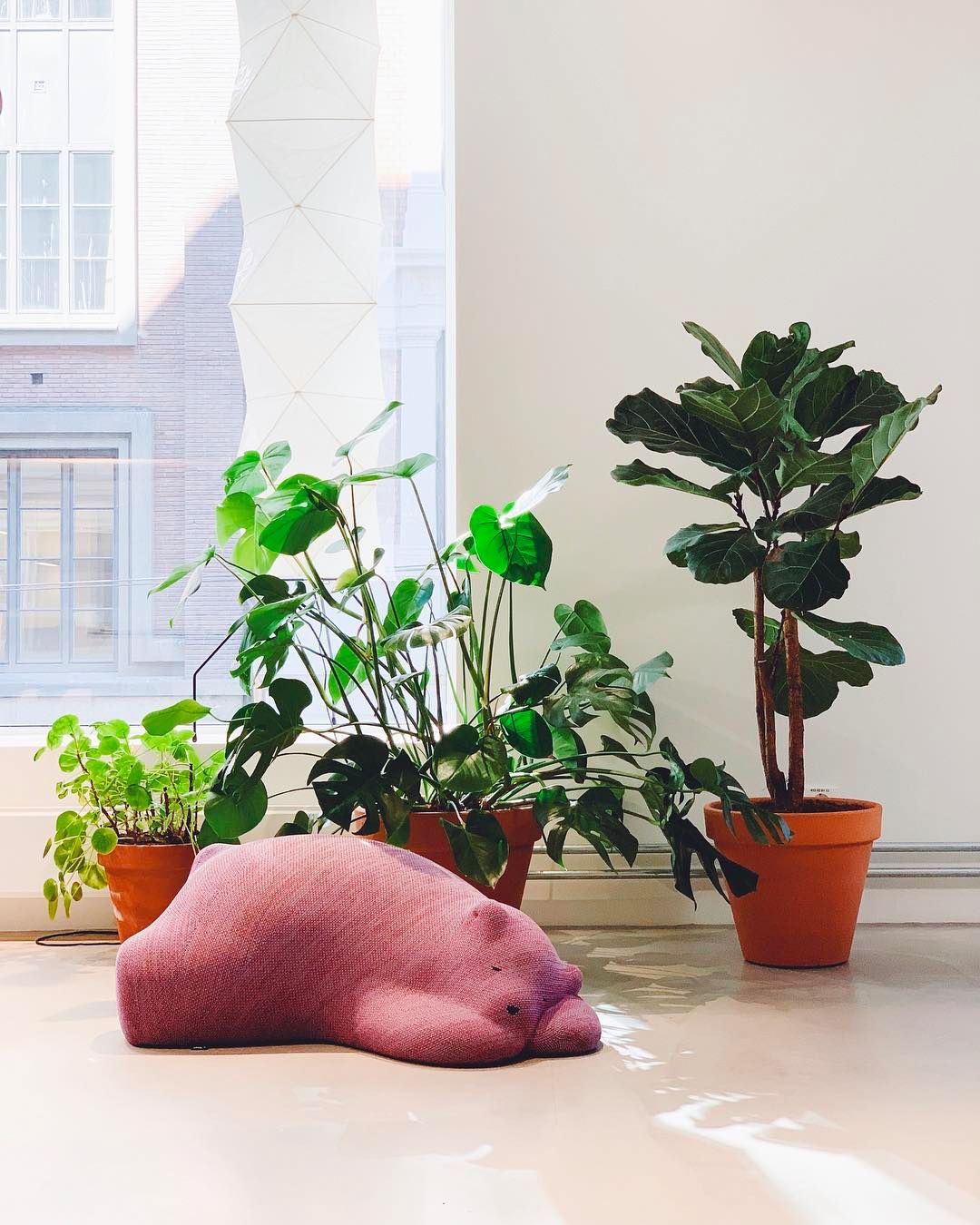 A pink Vitra Resting Bear by Front, from W.Atelier (Image: Vitra)