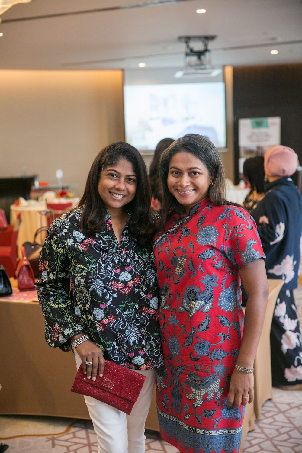 Dr Rohini Kamalanathan and Angeline Thangaperakasam