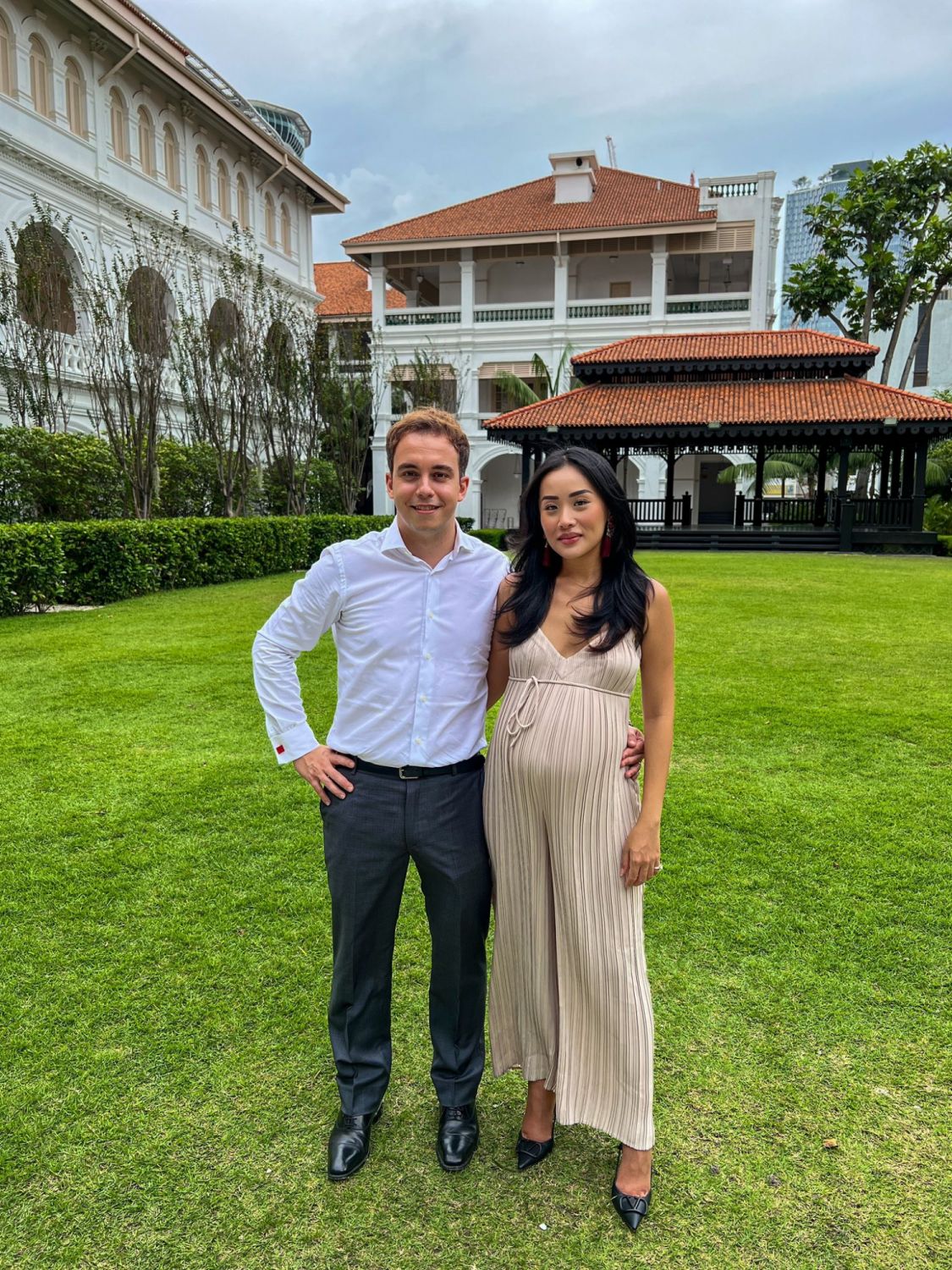 Chef Carlos Montobbio and Cyndiana Ho