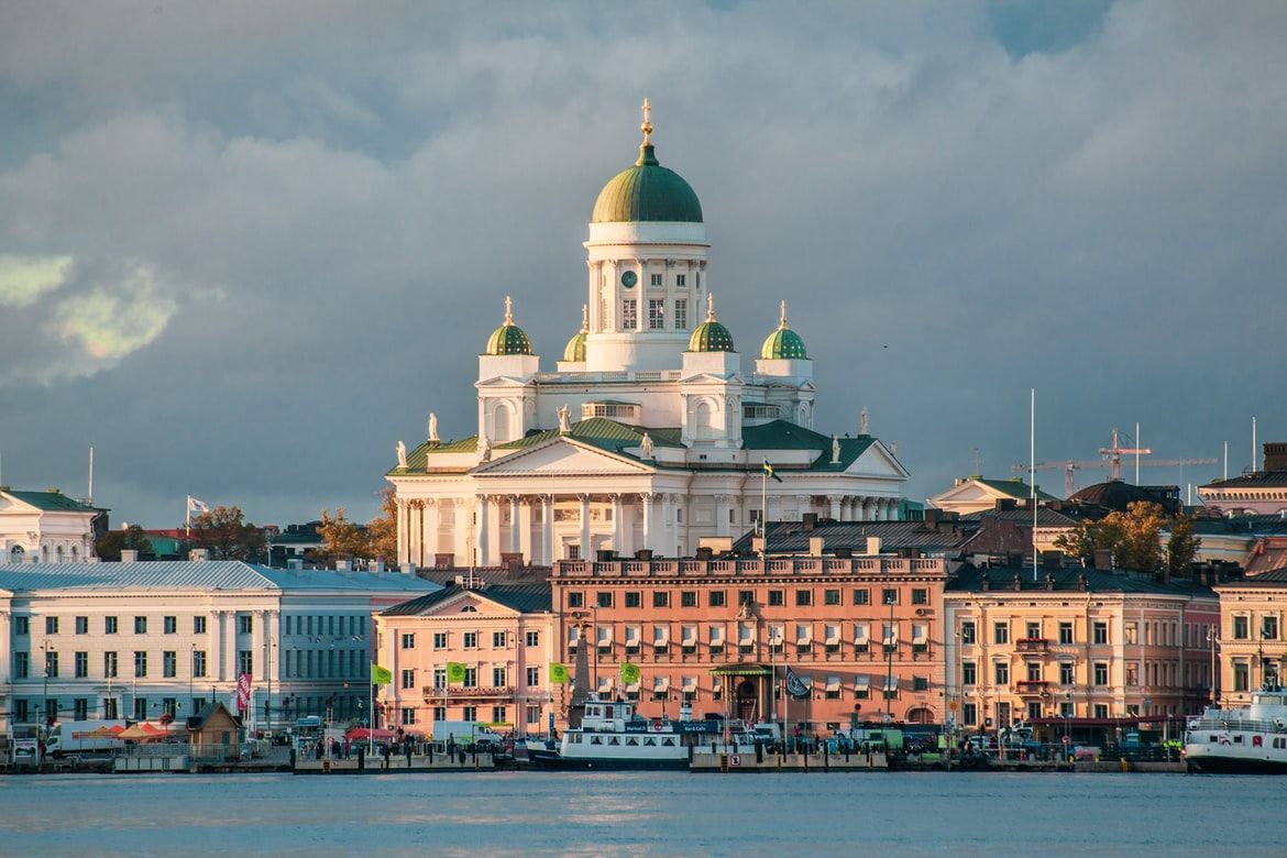 Helsinki Cathedral in Autumn Sunset (Photo: Tapio Haaja/Unsplash)