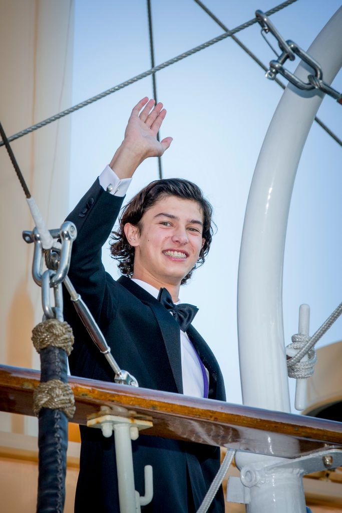 COPENHAGEN, DENMARK - AUGUST 28: Prince Nikolai of Denmark attends his 18th birthday celebration of Prince Nikolai at royal ship Dannebrog on August 28, 2017 in Copenhagen, Denmark. (Photo by Patrick van Katwijk/Getty Images)