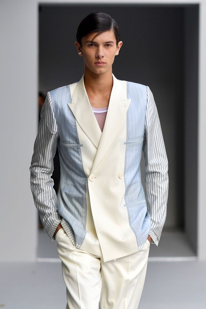 PARIS, FRANCE - JUNE 23:  Prince Nikolai of Denmark walks the runway during the Dior Homme Menswear Spring/Summer 2019 show as part of Paris Fashion Week on June 23, 2018 in Paris, France.  (Photo by Jacopo Raule/Getty Images)