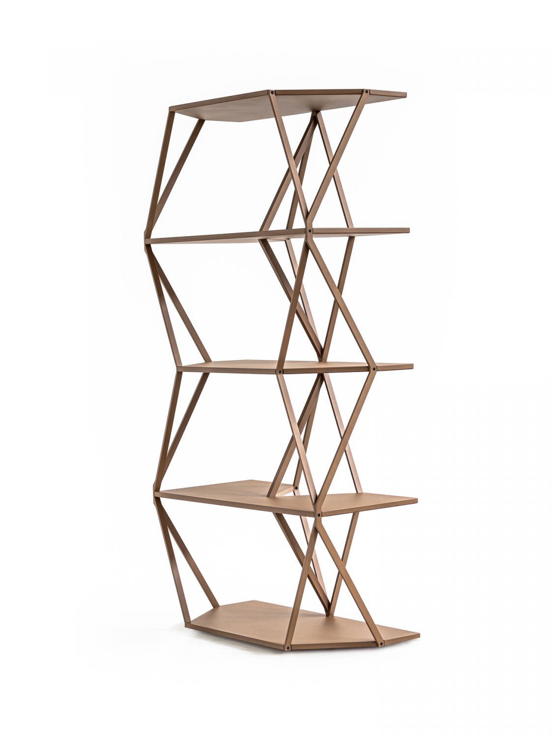 Moroso Secret Cubic shelves by Olafur Eliasson, from Xtra