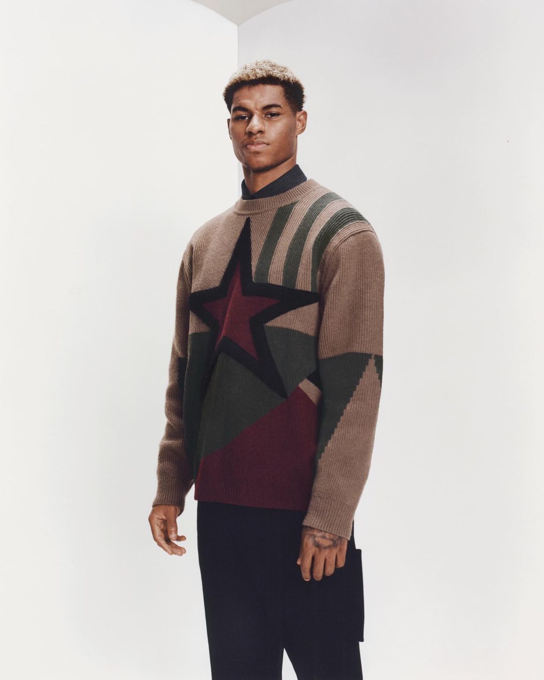 Marcus Rashford for Burberry