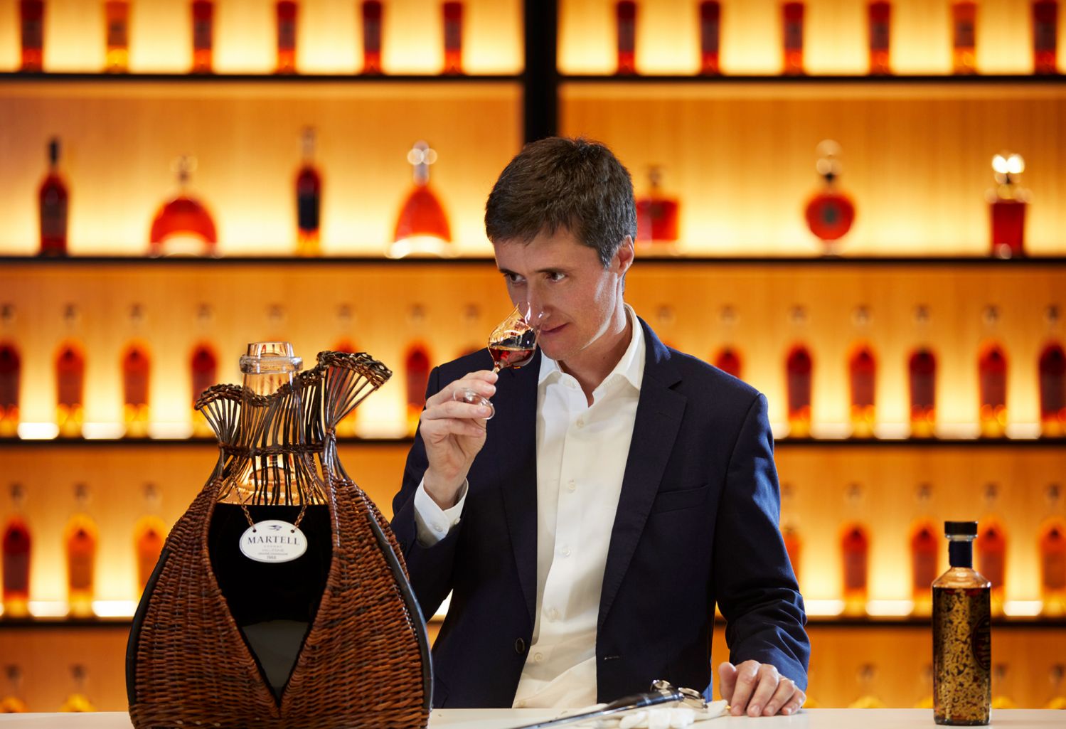 Cellar master Christophe Valtaud