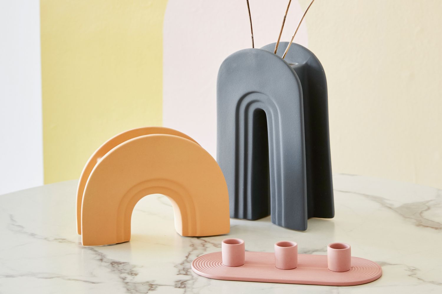 Selecting curvaceous shapes for your decor lends a cosy and tactile feel to the room