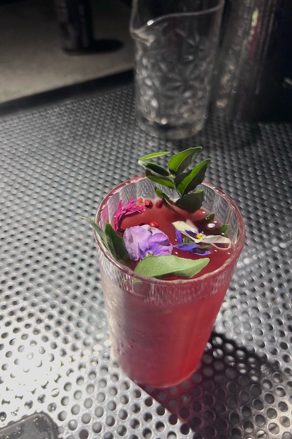 Tracia's unnamed signature cocktail (Photo: Tracia Chan)
