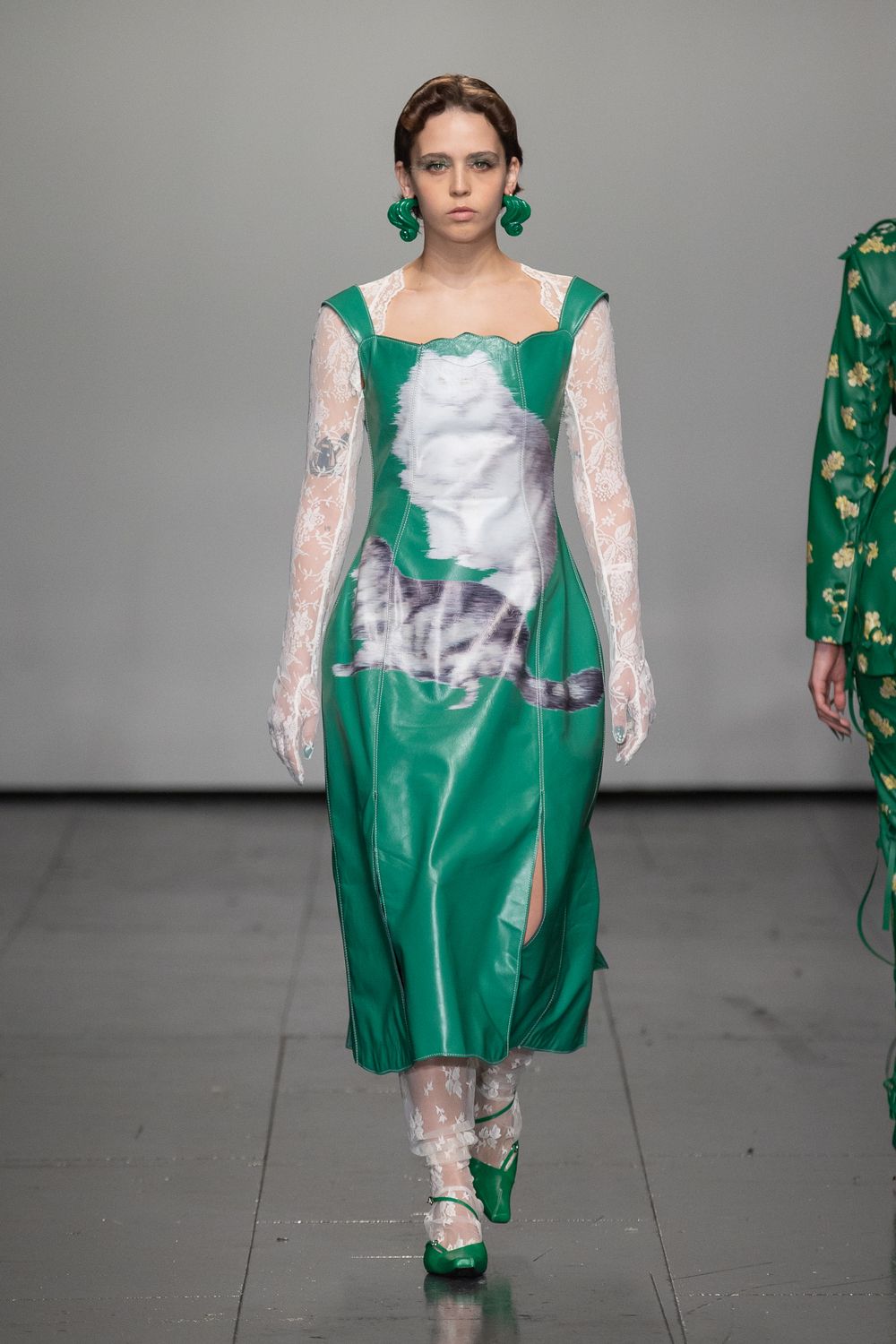 Old Selfridges Hotel, London 20th February 2022. Yuhan Wang presents his collection as part of London Fashion Week SS22. ©Maja Smiejkowska/ Chris Yates Media