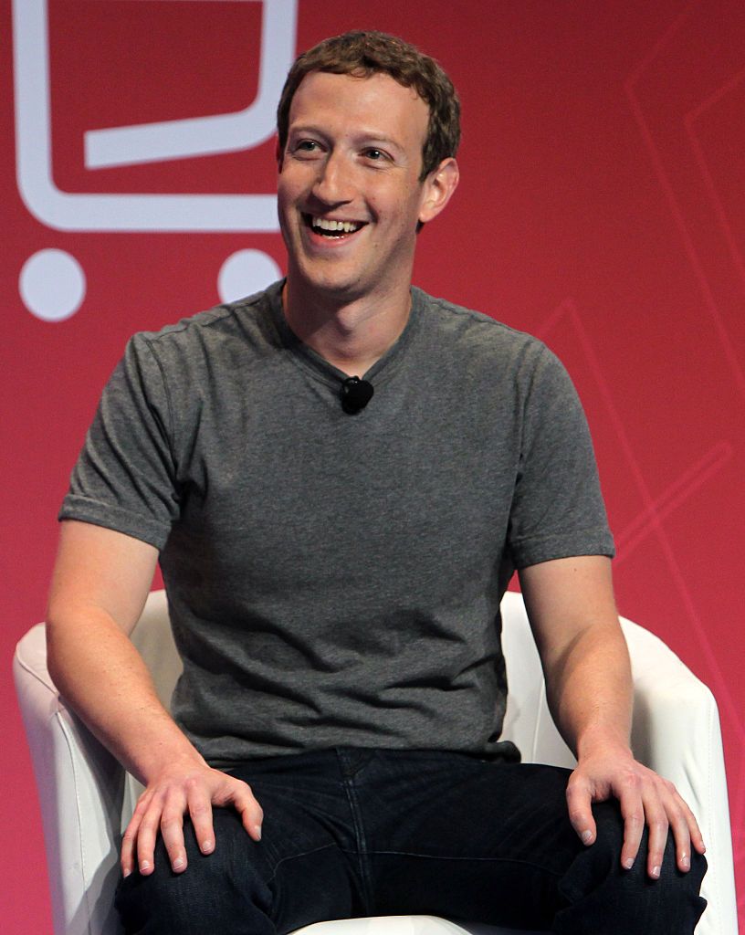 BARCELONA, SPAIN - FEBRUARY 22: Founder and CEO of Facebook Mark Zuckerberg attends MWC16 Mobile World Congress 2016 during his conference on the opening day of the World Mobile Congress at the Fira Gran Via on February 22, 2016 in Barcelona, Spain. (Photo by Miquel Benitez/WireImage)