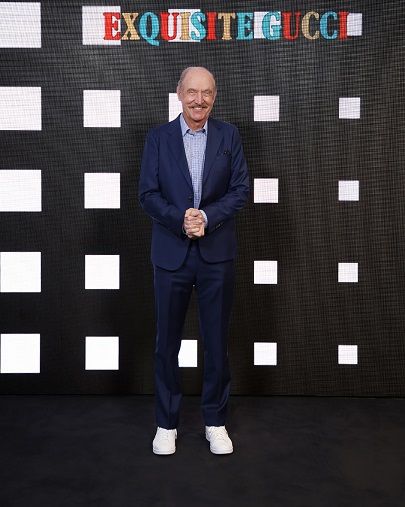 MILAN, ITALY - FEBRUARY 25: Stan Smith arrives at the Gucci show during Milan Fashion Week Fall/Winter 2022/23 on February 25, 2022 in Milan, Italy. (Photo by Vittorio Zunino Celotto/Getty Images for Gucci)