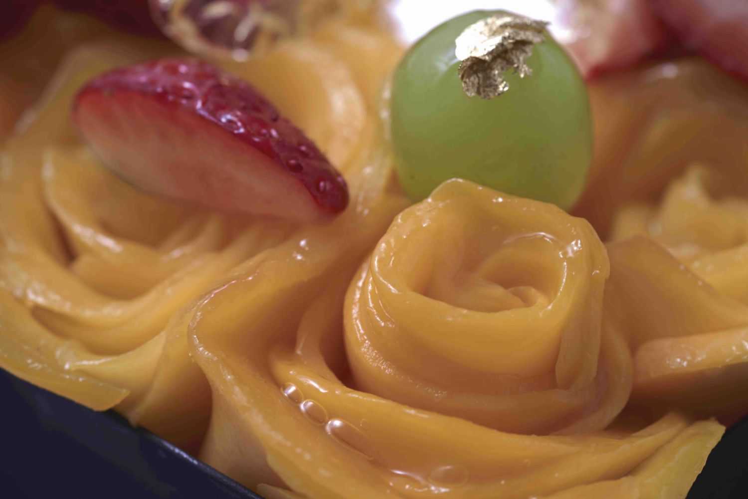 Shoji's signature mango tart