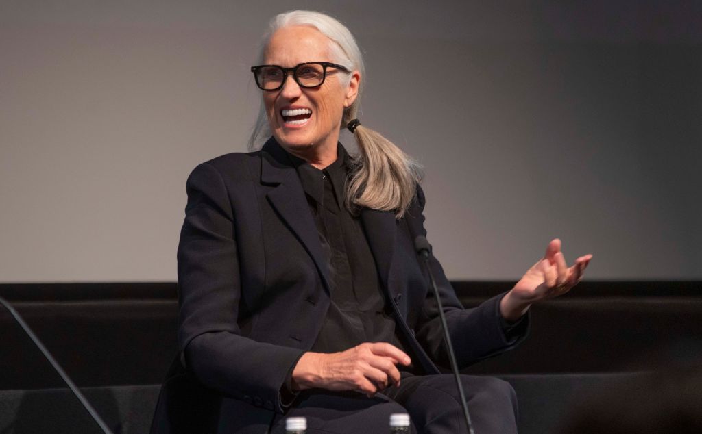 LONDON, ENGLAND - MARCH 01: Director and writer Jane Campion attends the screening and talk for Netflixâs âThe Power of the Dogâ at BFI Southbank on March 01, 2022 in London, England. (Photo by Stuart C. Wilson/Getty Images)