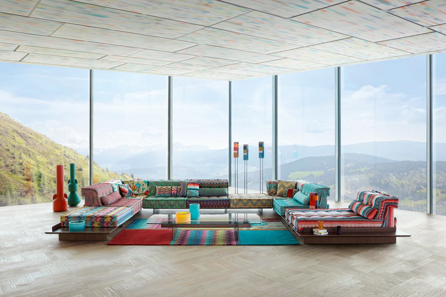Roche Bobois Mah Jong sofa by Hans Hopfer (Image: Roche Bobois)