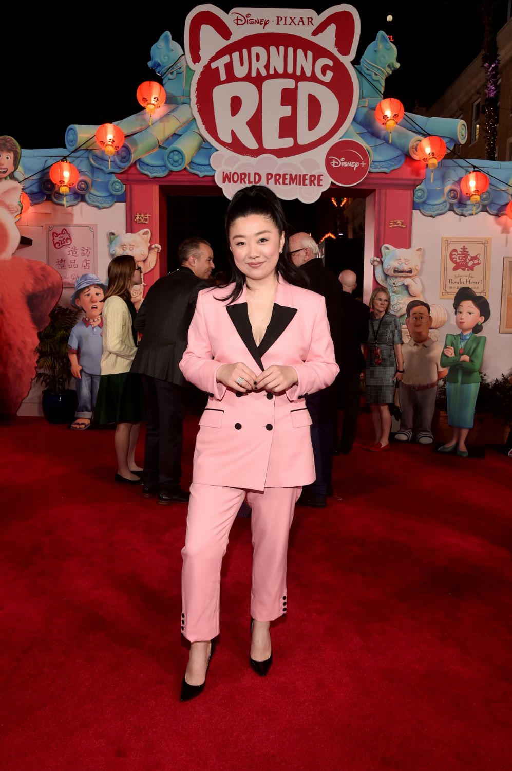 LOS ANGELES, CALIFORNIA - MARCH 01: Sherry Cola attends the world premiere of Disney and Pixar's Turning Red at El Capitan Theatre in Hollywood, California on March 01, 2022 to celebrate the launch on Disney+ on March 11th. (Photo by Alberto E. Rodriguez/Getty Images for Disney)