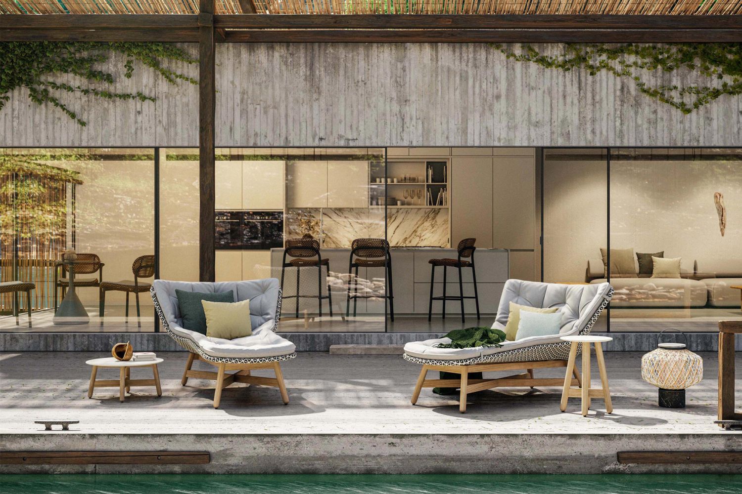 Dedon Mbrace daybed by Sebastian Herkner, from Xtra (Image: Dedon)