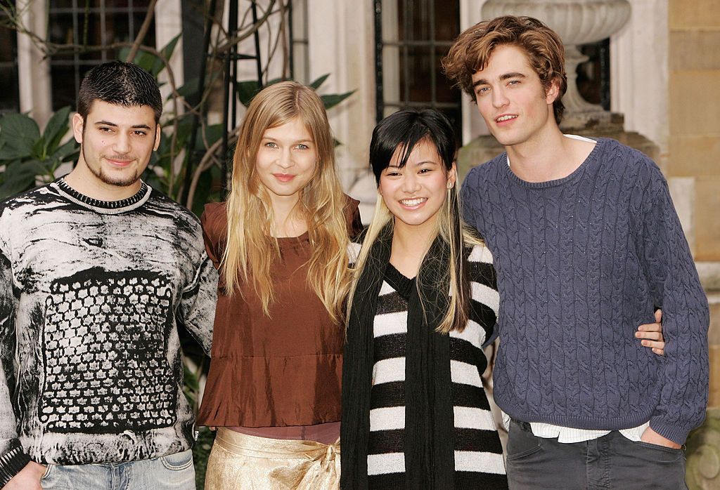 LONDON - OCTOBER 25: (L-R) Actors Stanislav Ianevski, Clemence Poesy, Katie Leung and Robert Pattinson attend the photocall for the latest Harry Potter film "Harry Potter and the Goblet of Fire" at Merchant Taylors' Hall on October 25, 2005 in London, England. (Photo by Dave Hogan/Getty Images)