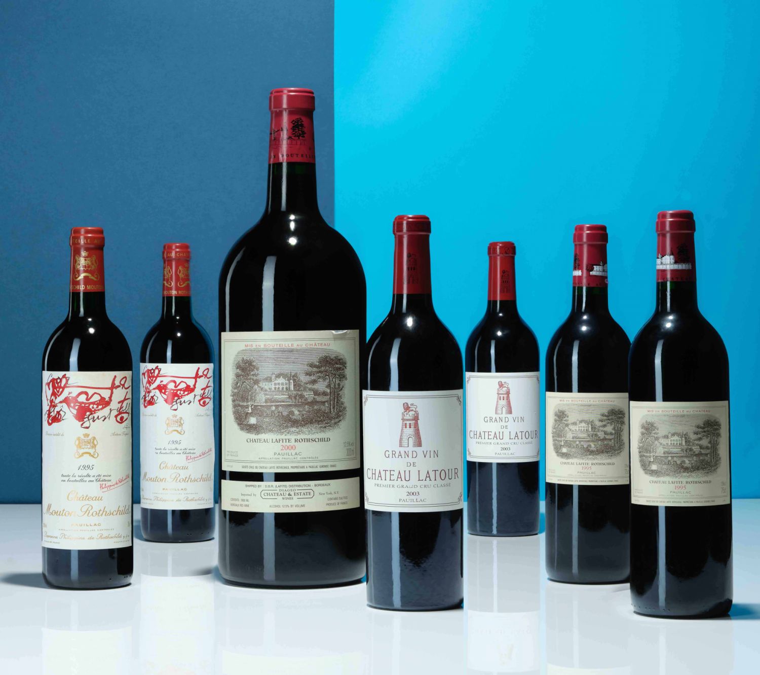 Iconic Wines from Joseph Lau, presented by Christie's on 13 April (Photo: Christie’s Images Ltd. 2022)