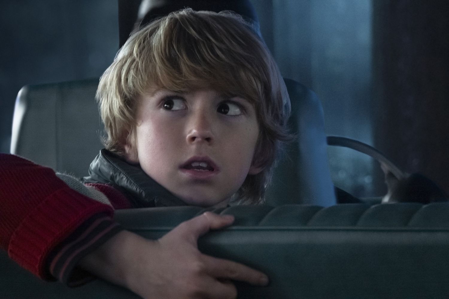 The Adam Project - (Pictured) Walker Scobell as Young Adam. Cr. Doane Gregory/Netflix © 2022