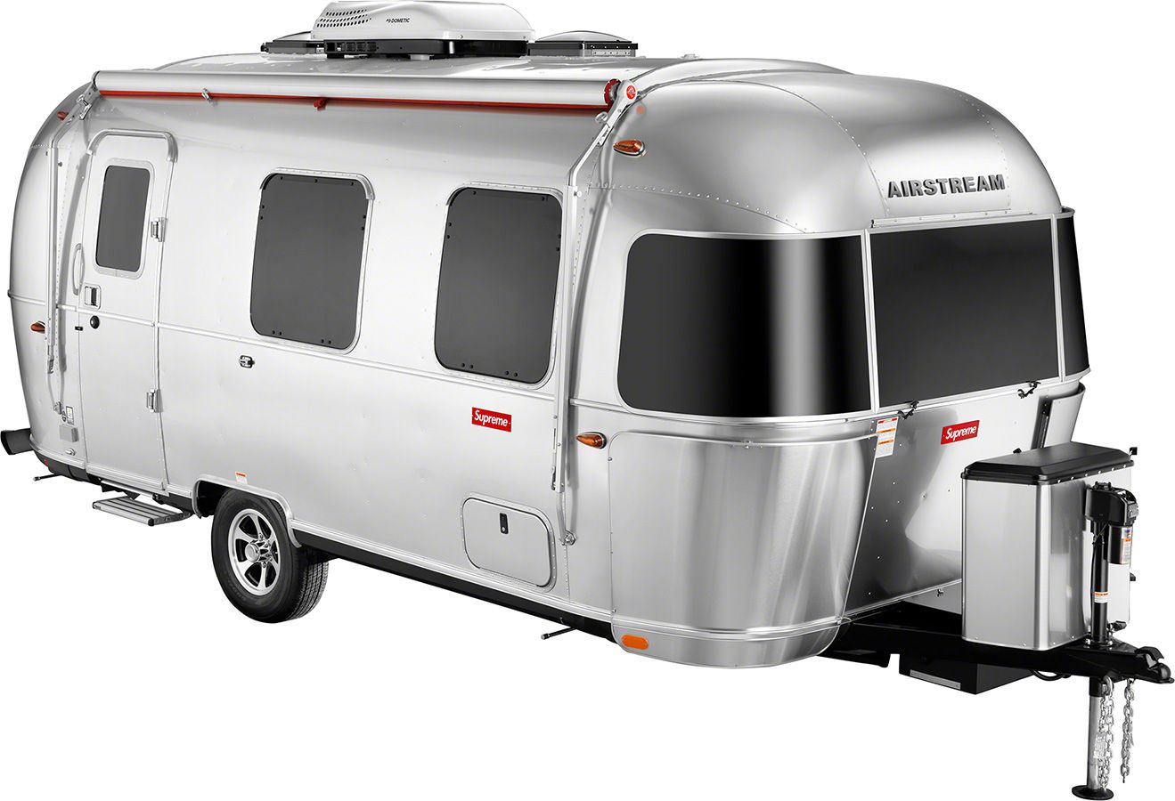 男士的夢幻逸品!潮流龍頭Supreme x 露營車界「勞斯萊斯」Airstream推跨界露營車!
